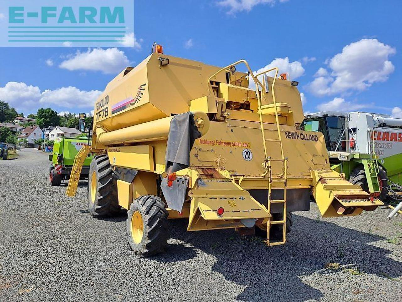 New Holland tf 78 - Cosechadora de granos: foto 5 New Holland tf 78 - Cosechadora de granos: foto 5