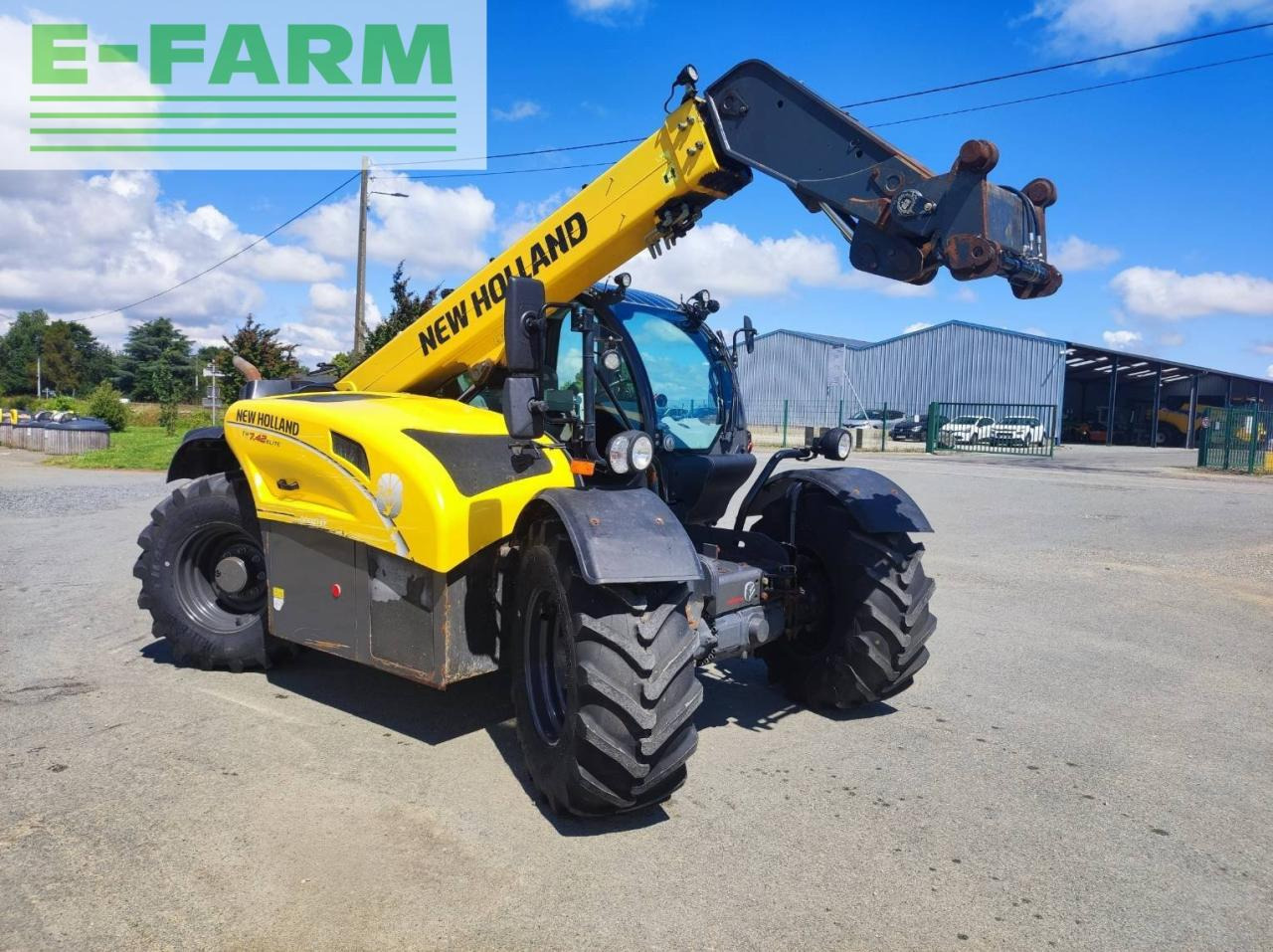 New Holland th7.42 - Manipulador telescópico: foto 5 New Holland th7.42 - Manipulador telescópico: foto 5