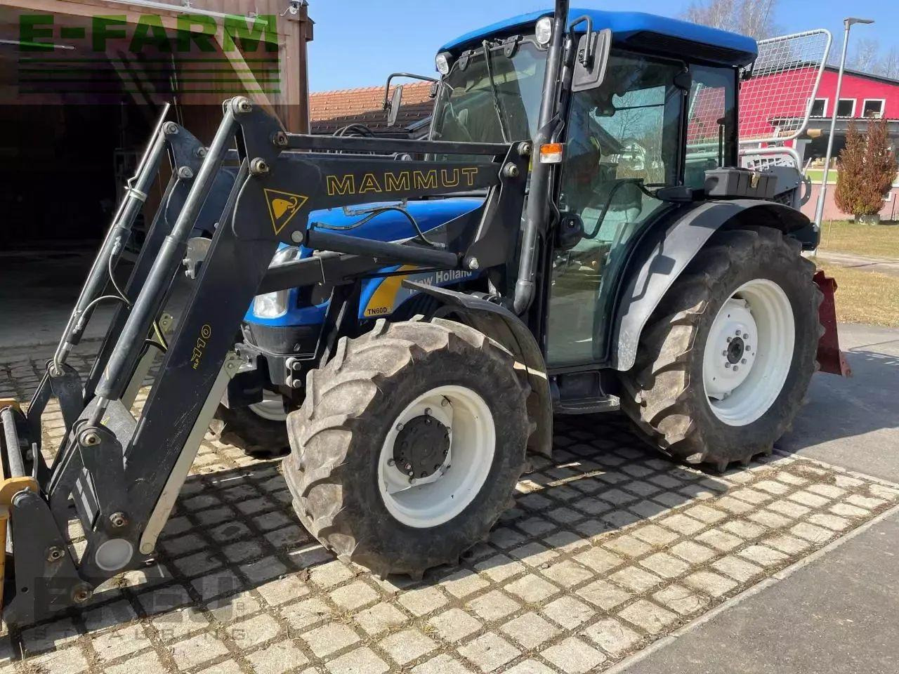 New Holland tn 60 allrad - Tractor: foto 1 New Holland tn 60 allrad - Tractor: foto 1