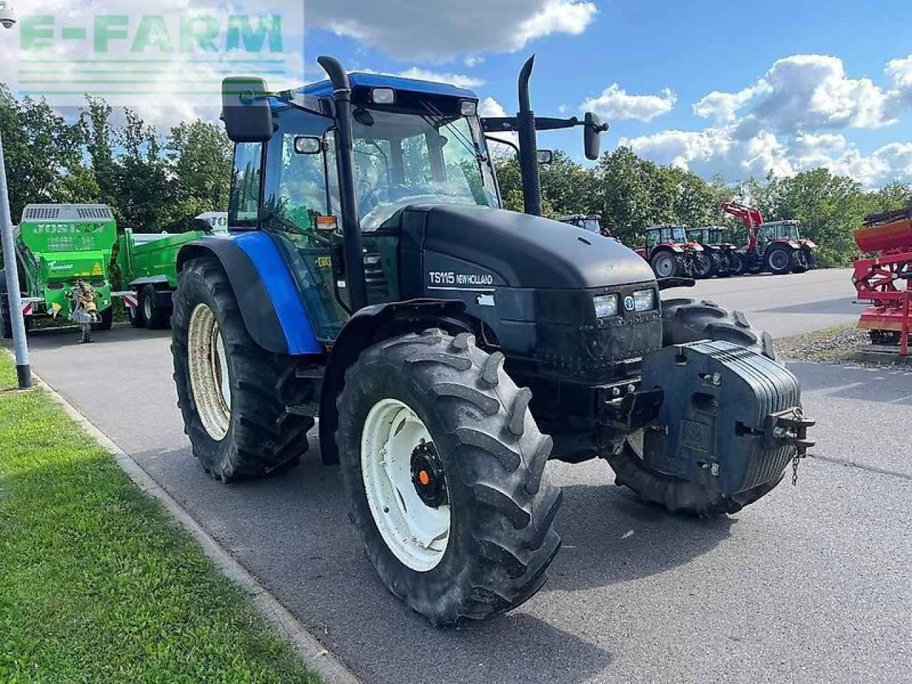 New Holland ts 115 - Tractor: foto 5 New Holland ts 115 - Tractor: foto 5