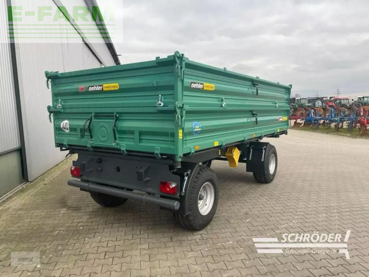Oehler zdk 80 - Remolque volquete agrícola: foto 3 Oehler zdk 80 - Remolque volquete agrícola: foto 3