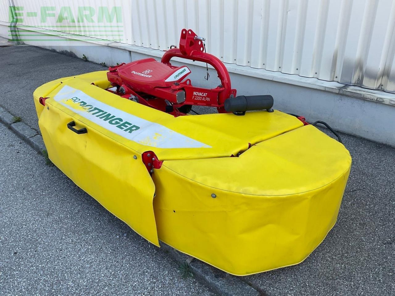 Pöttinger NOVACAT F 2200 Alpin - Segadora: foto 1 Pöttinger NOVACAT F 2200 Alpin - Segadora: foto 1