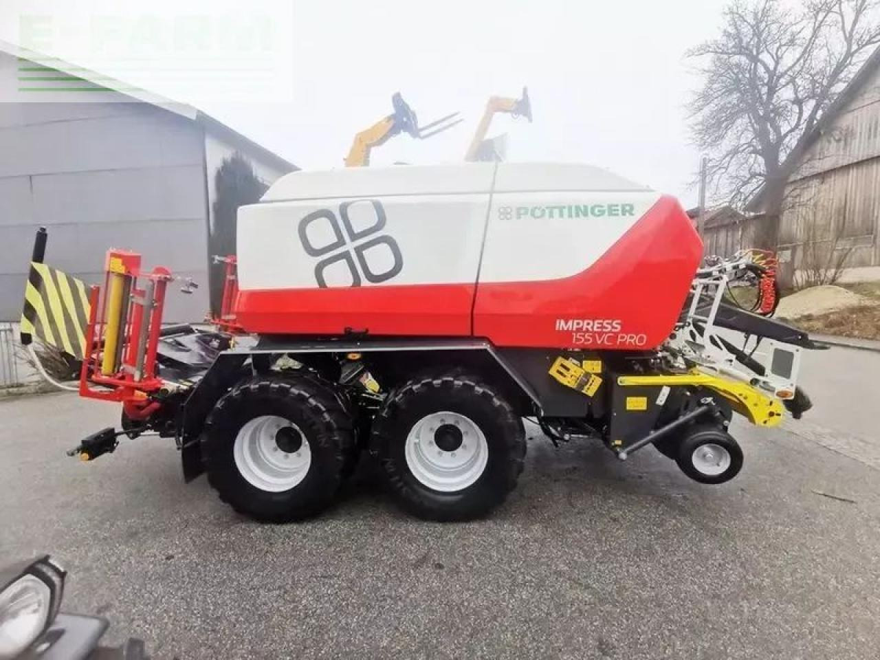 Pöttinger impress 155 vc pro press-wickelkombination - Empacadora de pacas cuadradas: foto 3 Pöttinger impress 155 vc pro press-wickelkombination - Empacadora de pacas cuadradas: foto 3