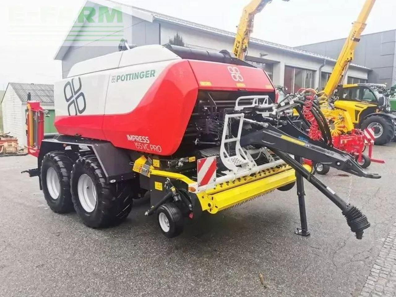 Pöttinger impress 155 vc pro press-wickelkombination - Empacadora de pacas cuadradas: foto 2 Pöttinger impress 155 vc pro press-wickelkombination - Empacadora de pacas cuadradas: foto 2