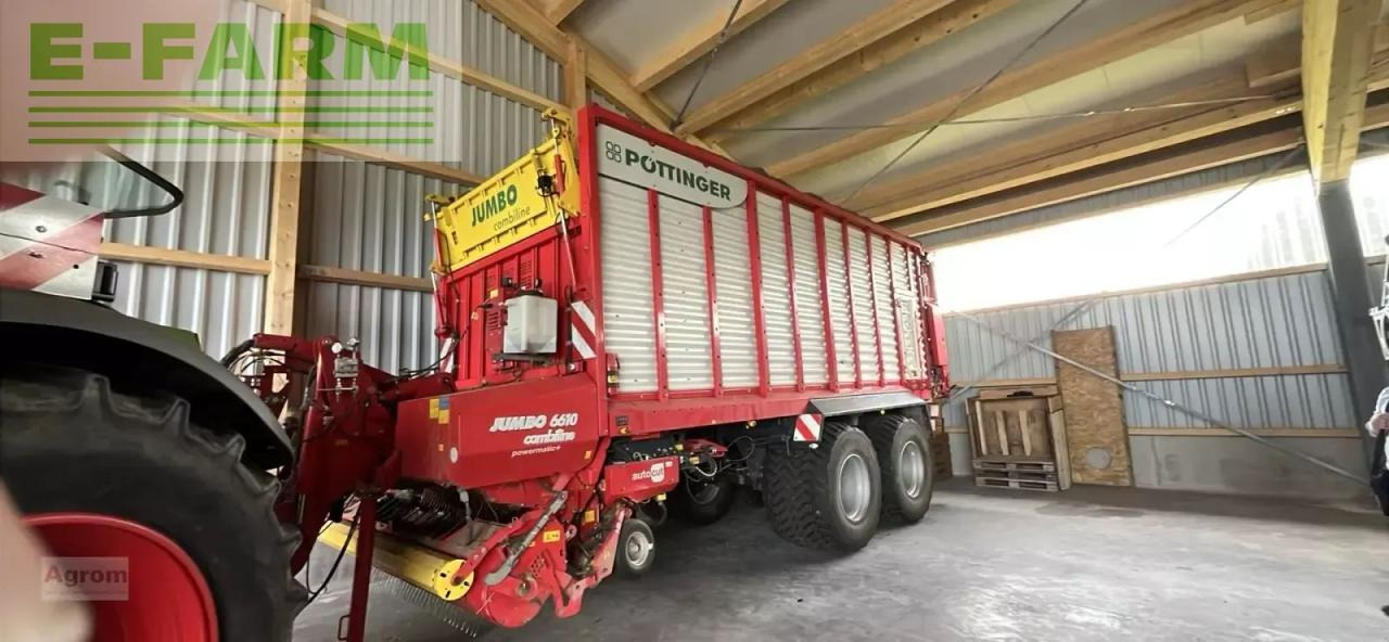 Pöttinger jumbo 6610 combiline - Remolque autocargador: foto 1 Pöttinger jumbo 6610 combiline - Remolque autocargador: foto 1