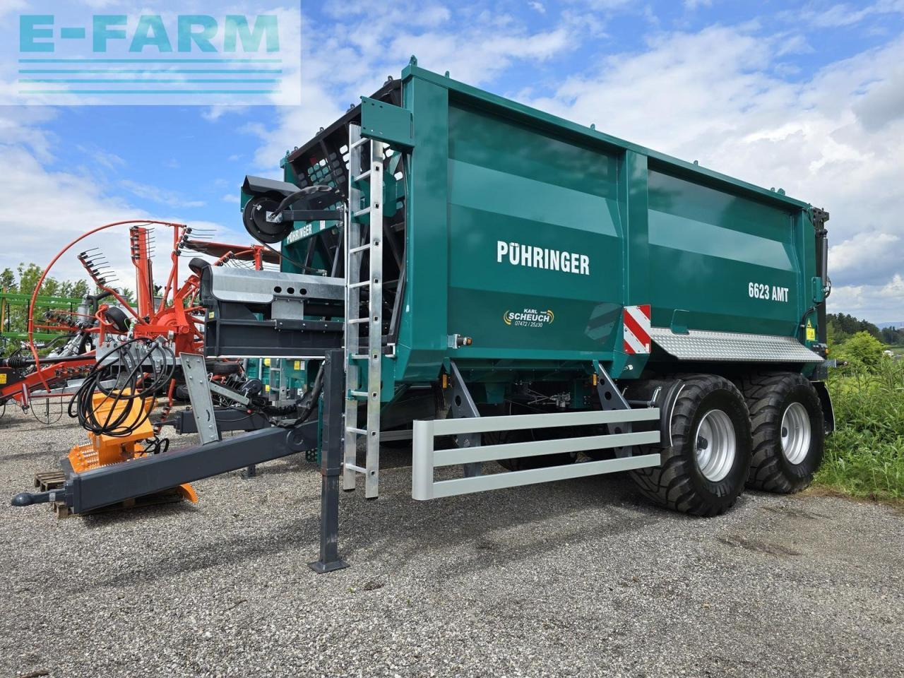 Pühringer amt6623 - Remolque volquete agrícola: foto 1 Pühringer amt6623 - Remolque volquete agrícola: foto 1