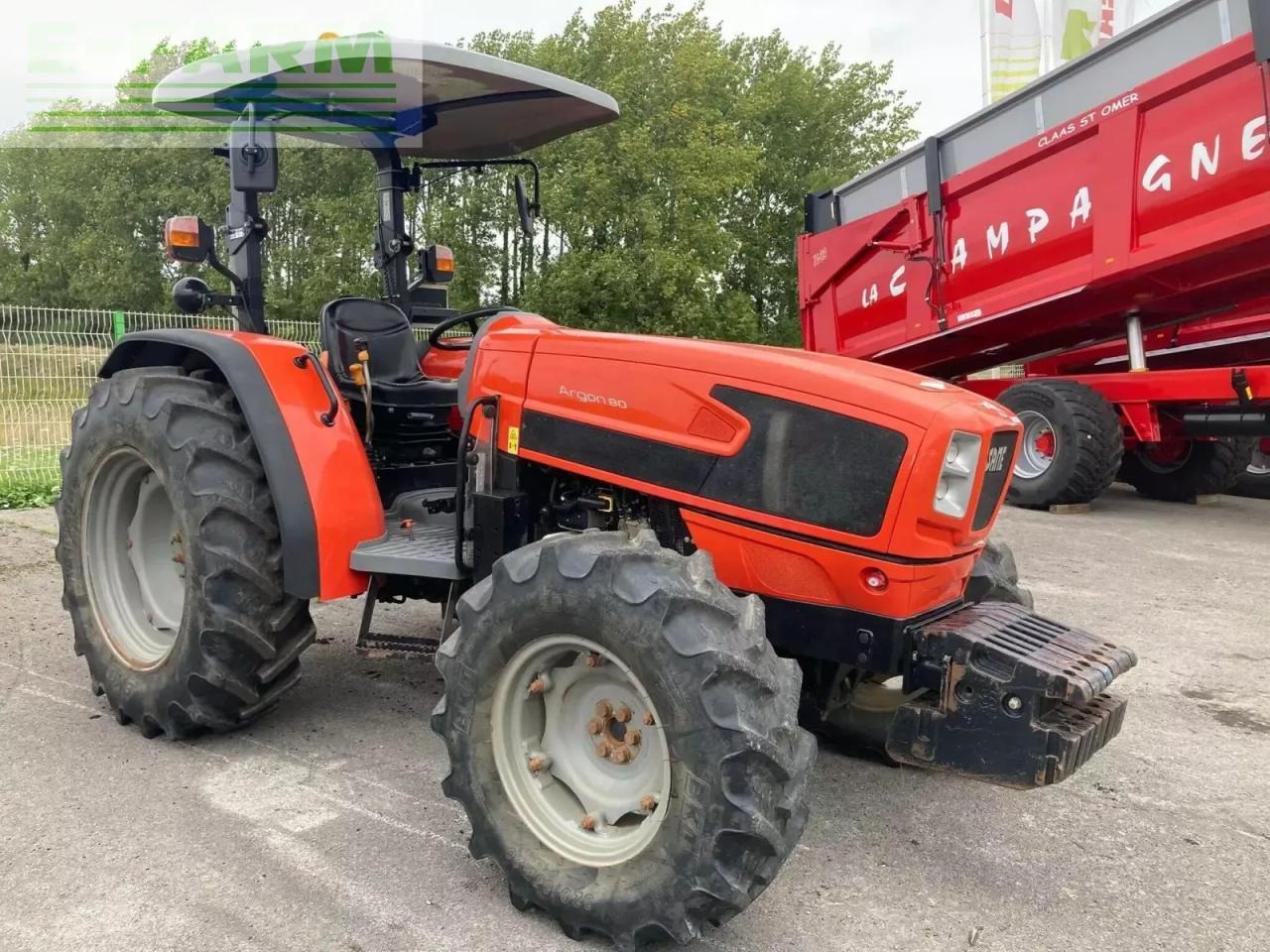 Same argon 80 - Tractor: foto 2 Same argon 80 - Tractor: foto 2