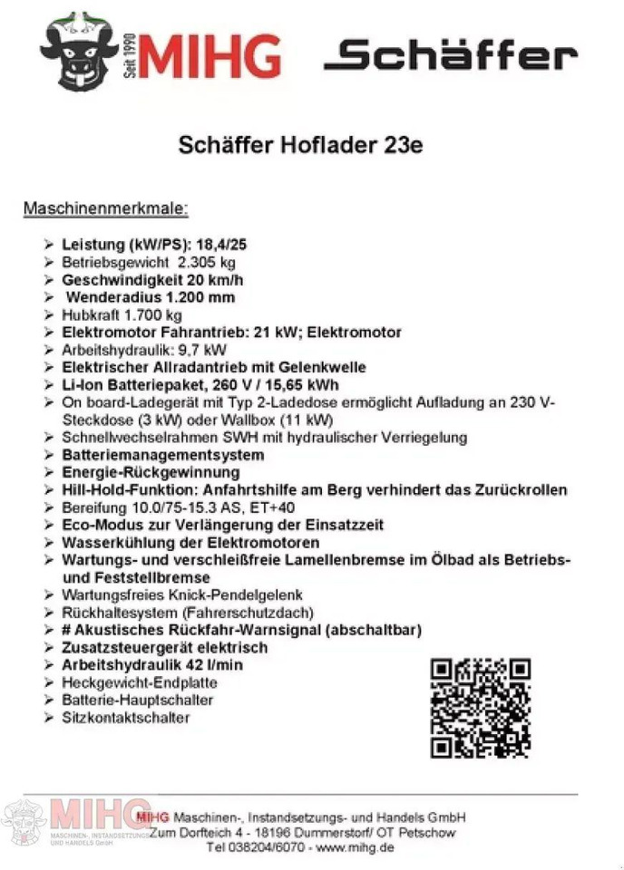 Schäffer 23e mit kabine - Cargadora de ruedas: foto 3 Schäffer 23e mit kabine - Cargadora de ruedas: foto 3