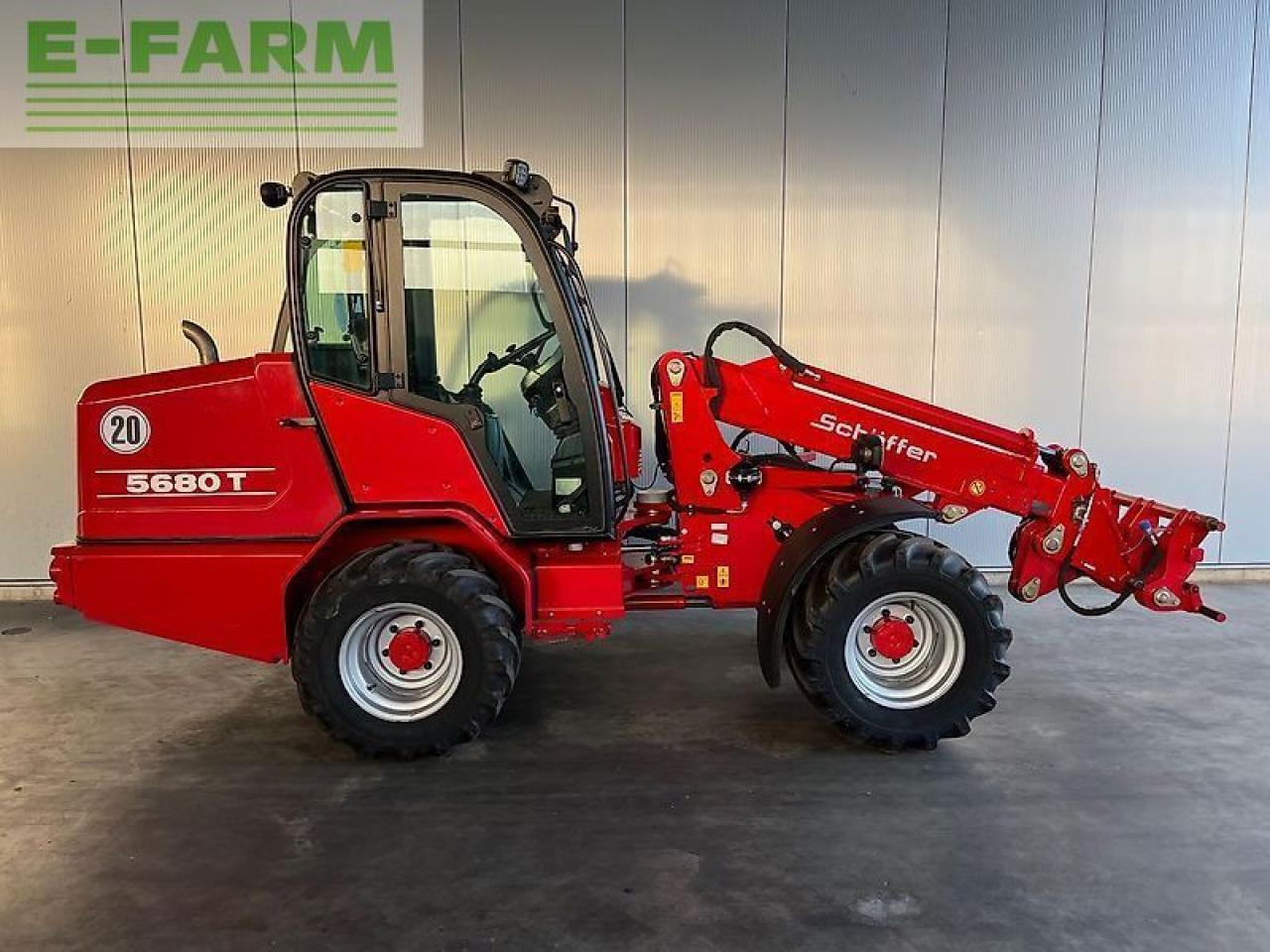 Schäffer 5680 t - Cargadora de ruedas: foto 1 Schäffer 5680 t - Cargadora de ruedas: foto 1