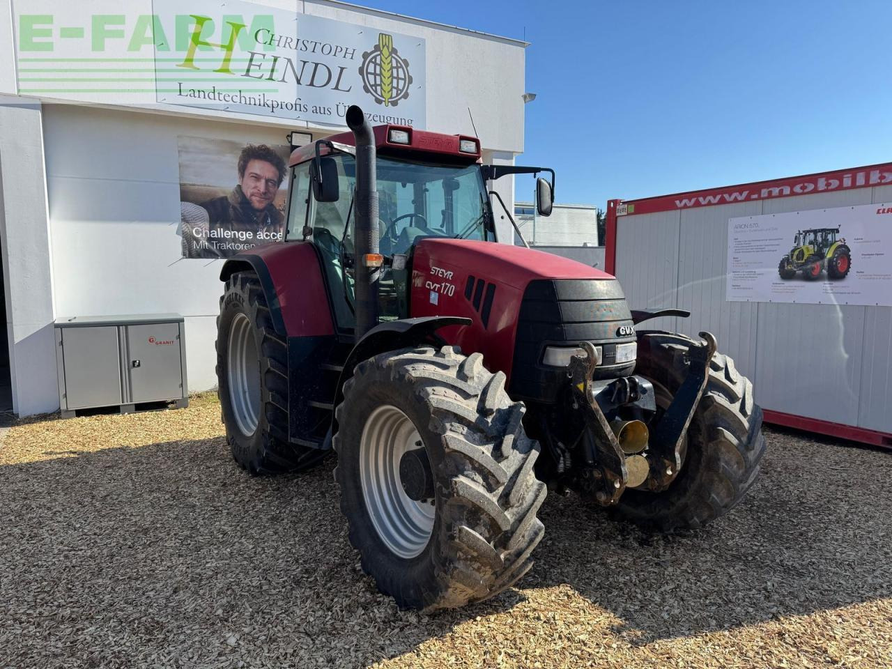 Steyr 170 cvt komfort - Tractor: foto 1 Steyr 170 cvt komfort - Tractor: foto 1
