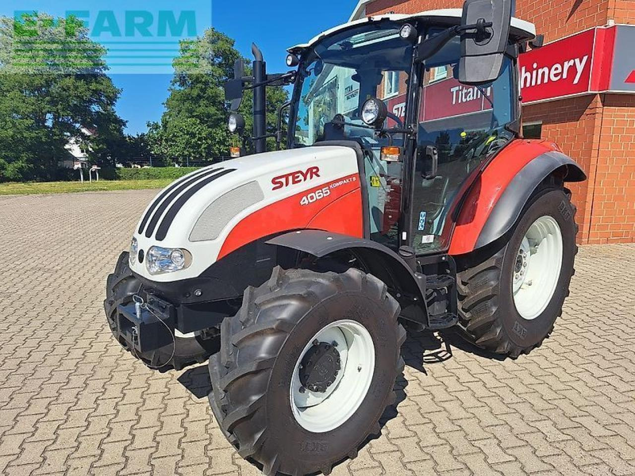Steyr 4065 kompakt s S - Tractor: foto 1 Steyr 4065 kompakt s S - Tractor: foto 1