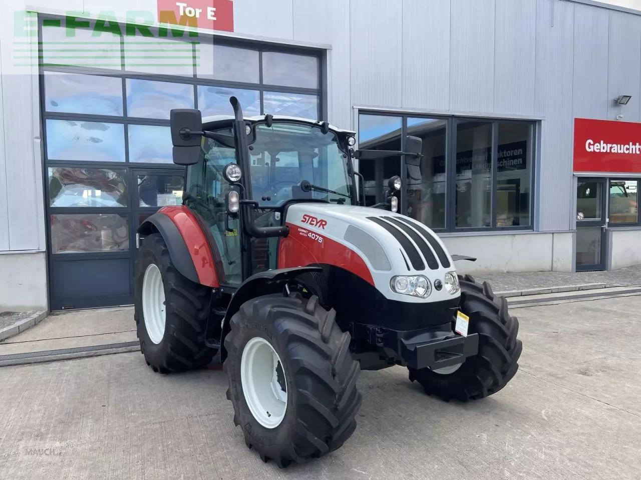 Steyr 4075 kompakt - Tractor: foto 3 Steyr 4075 kompakt - Tractor: foto 3