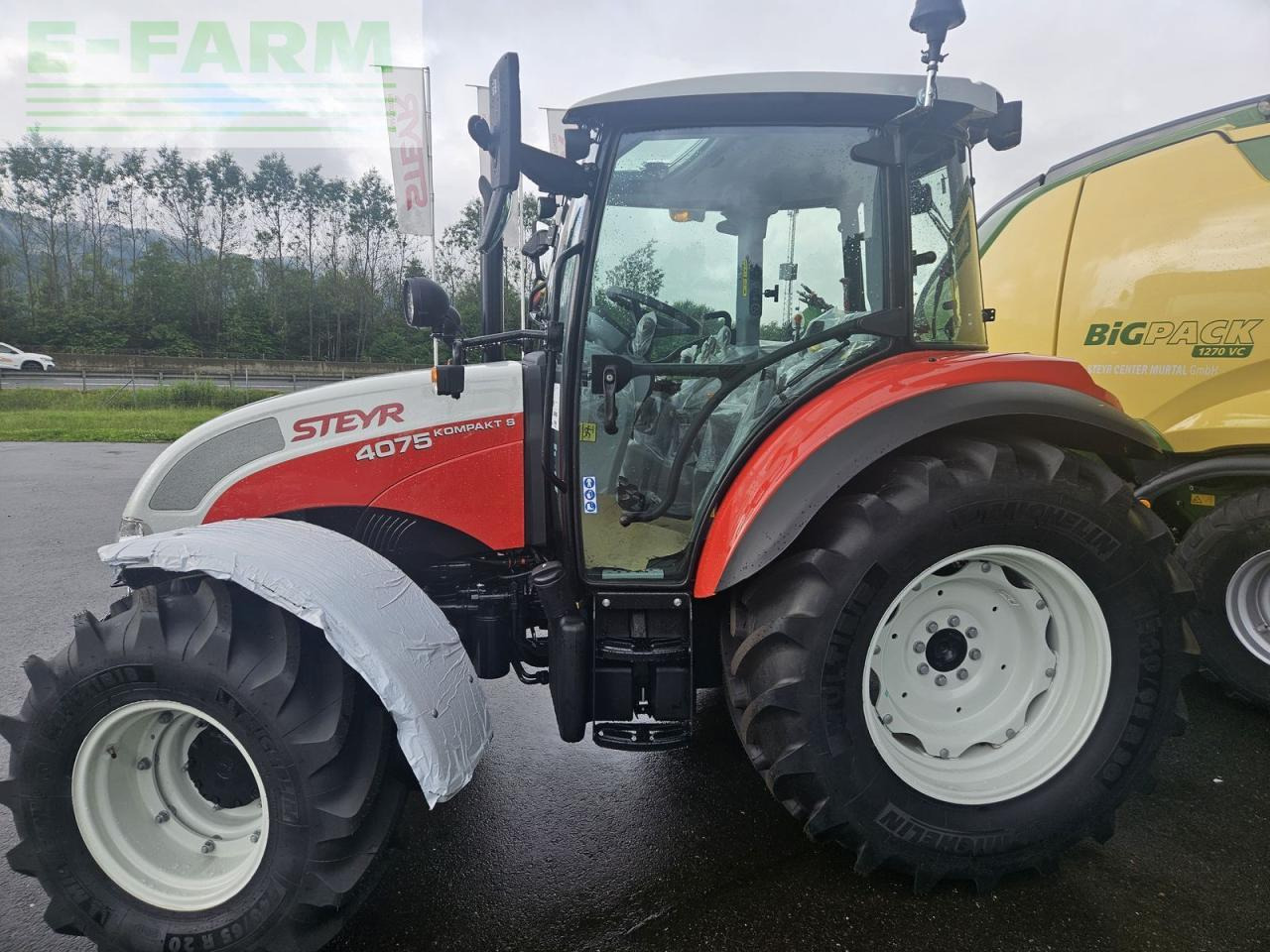 Steyr 4075 kompakt s (stage v) - Tractor: foto 1 Steyr 4075 kompakt s (stage v) - Tractor: foto 1