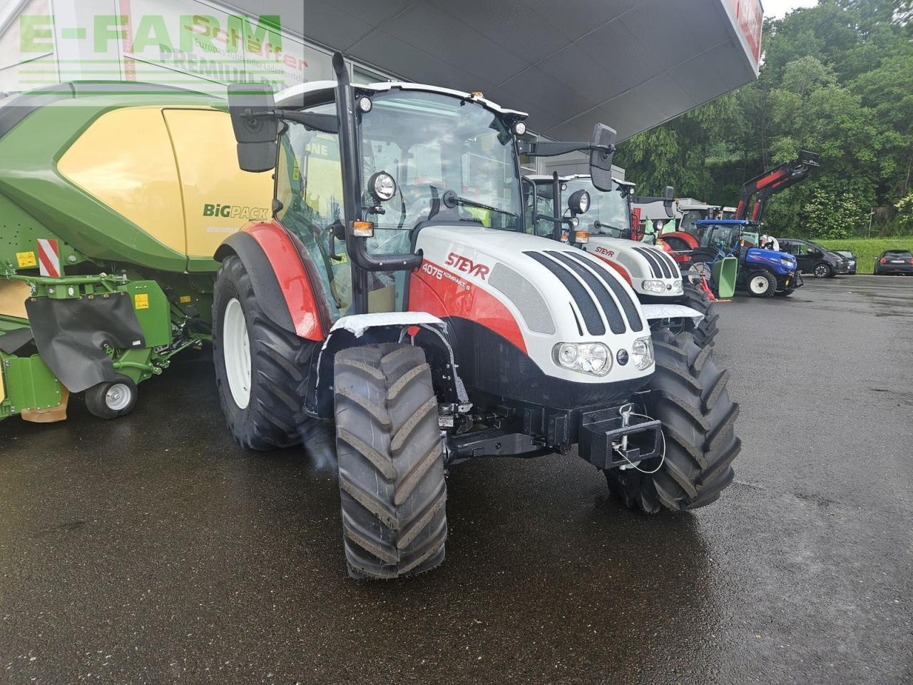 Steyr 4075 kompakt s (stage v) - Tractor: foto 2 Steyr 4075 kompakt s (stage v) - Tractor: foto 2