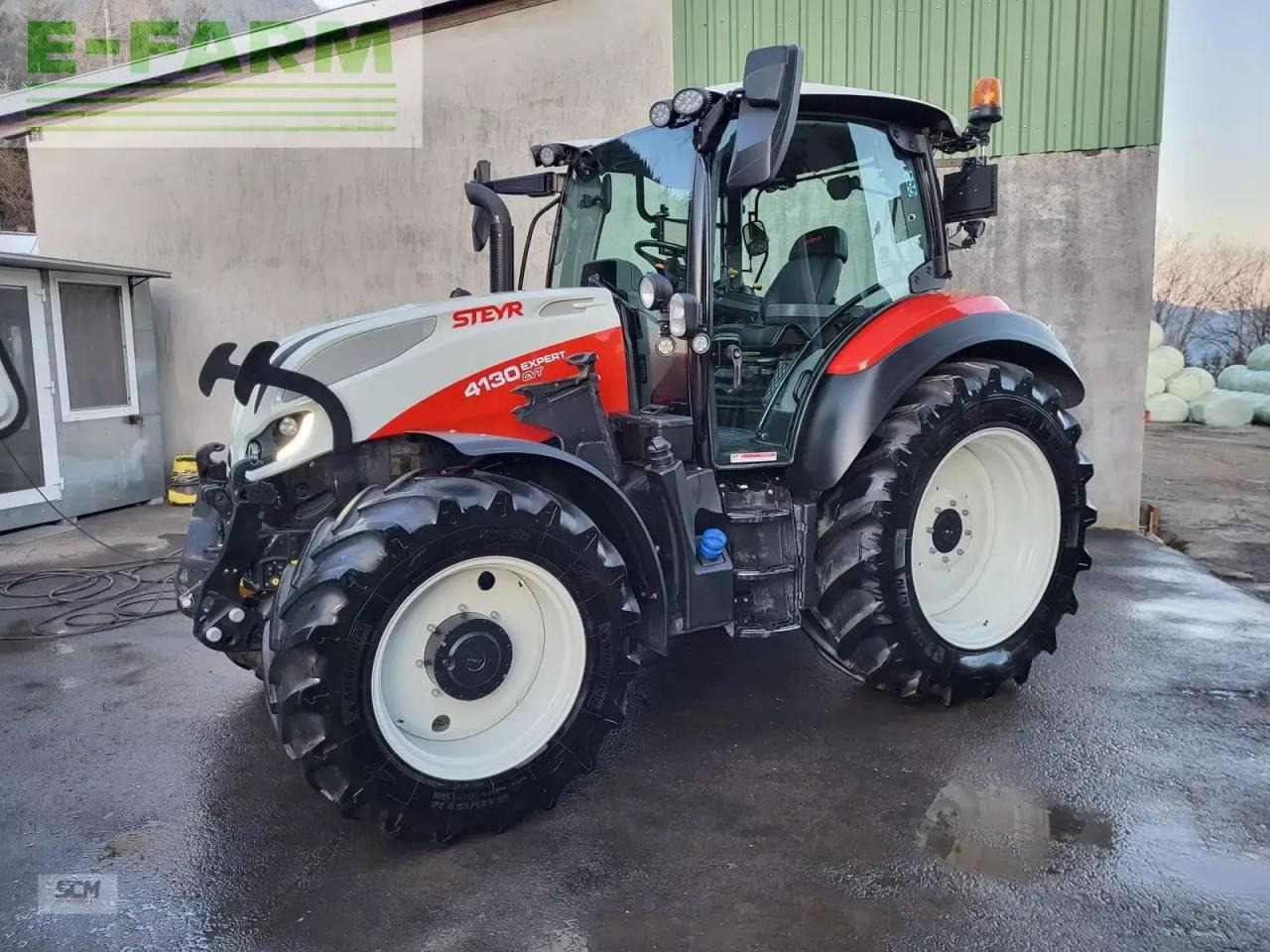 Steyr 4100 expert cvt CVT - Tractor: foto 1 Steyr 4100 expert cvt CVT - Tractor: foto 1
