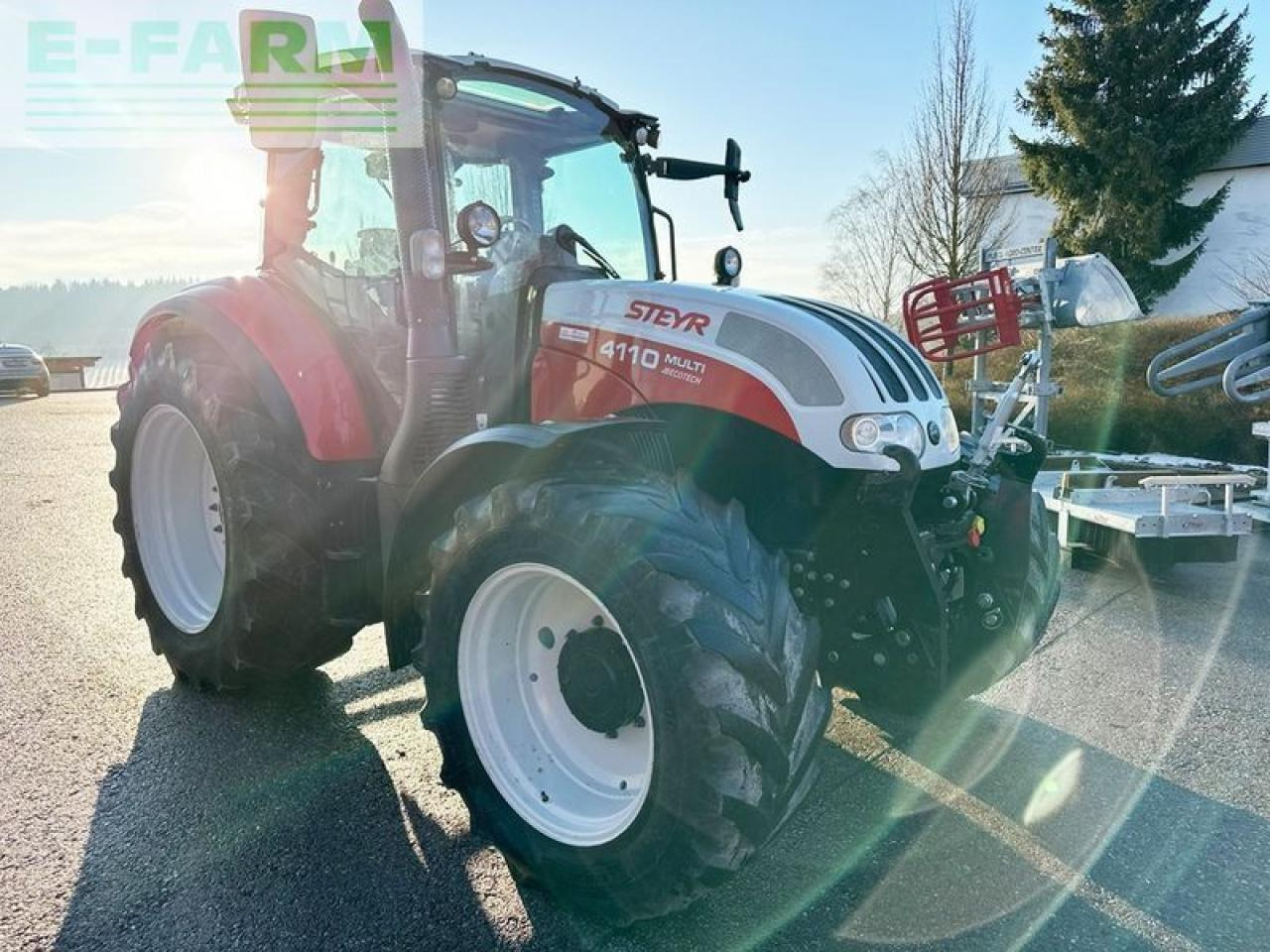 Steyr 4110 multi - Tractor: foto 2 Steyr 4110 multi - Tractor: foto 2