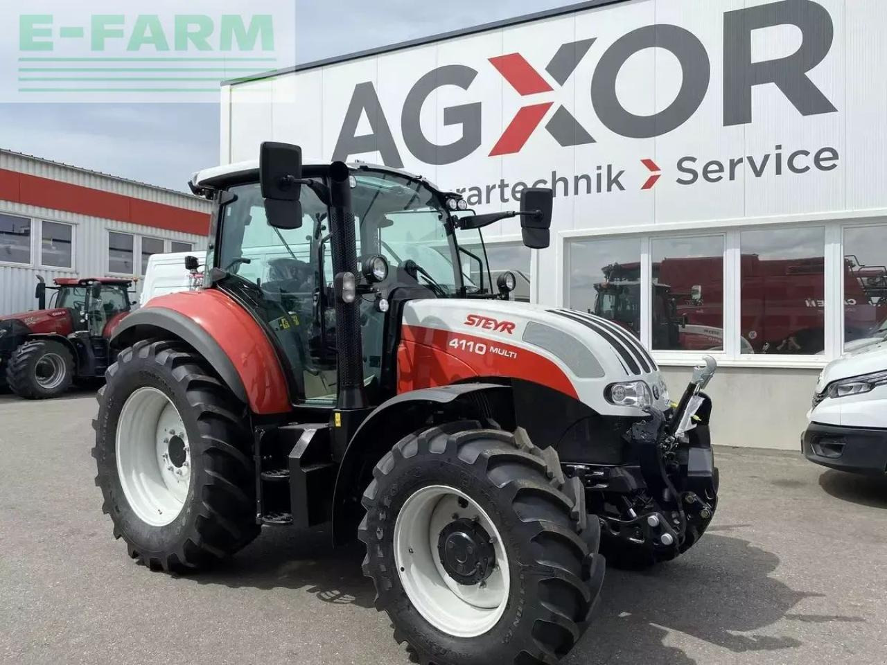 Steyr 4110 multi (stage v) - Tractor: foto 1 Steyr 4110 multi (stage v) - Tractor: foto 1