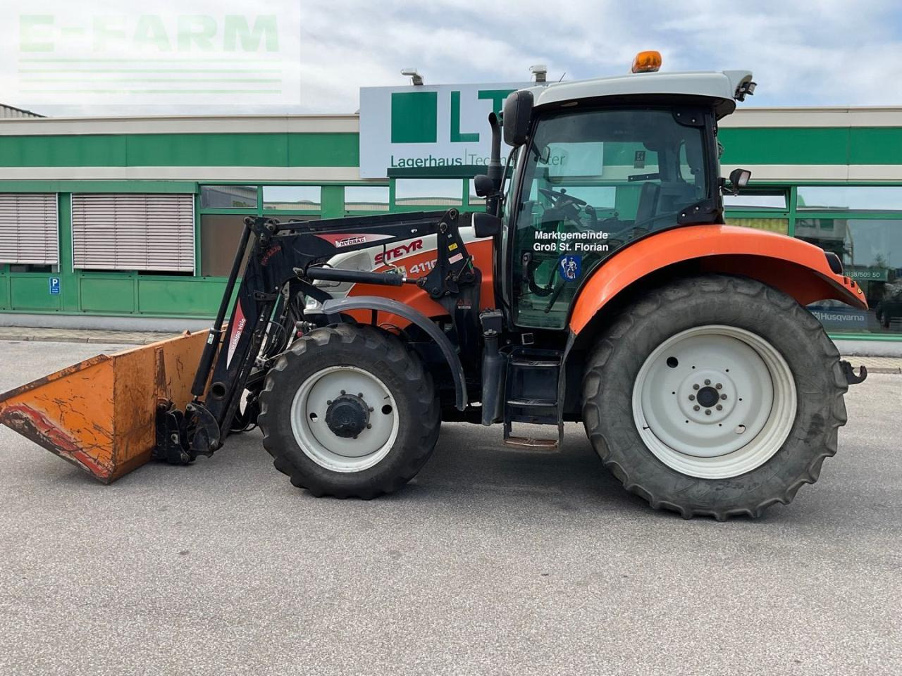Steyr 4120 Profi - Tractor: foto 2 Steyr 4120 Profi - Tractor: foto 2
