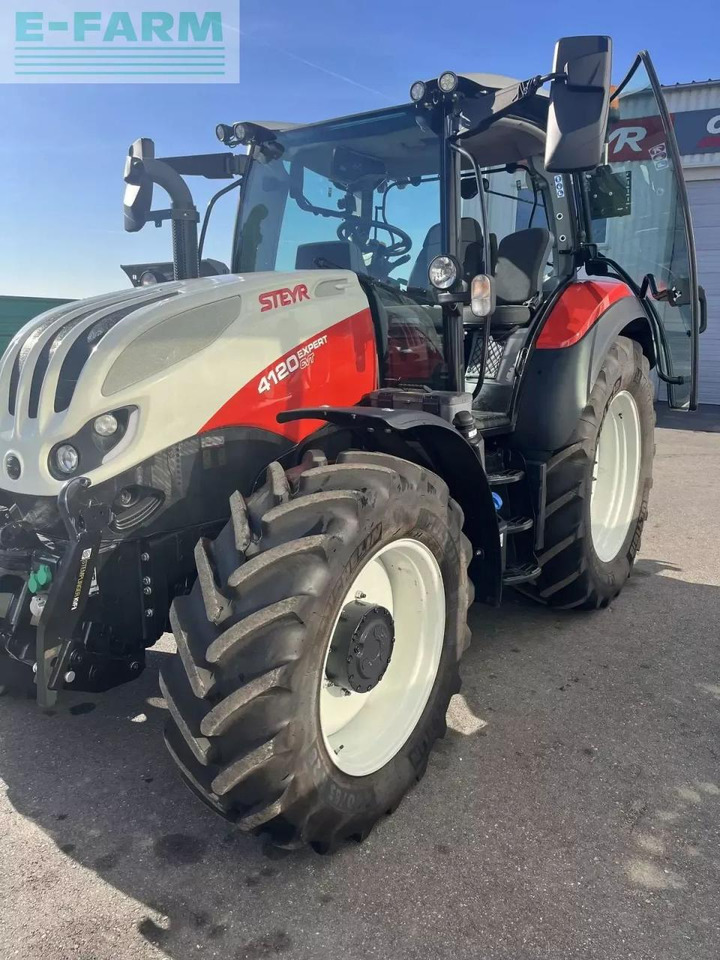 Steyr 4120 expert cvt CVT - Tractor: foto 1 Steyr 4120 expert cvt CVT - Tractor: foto 1