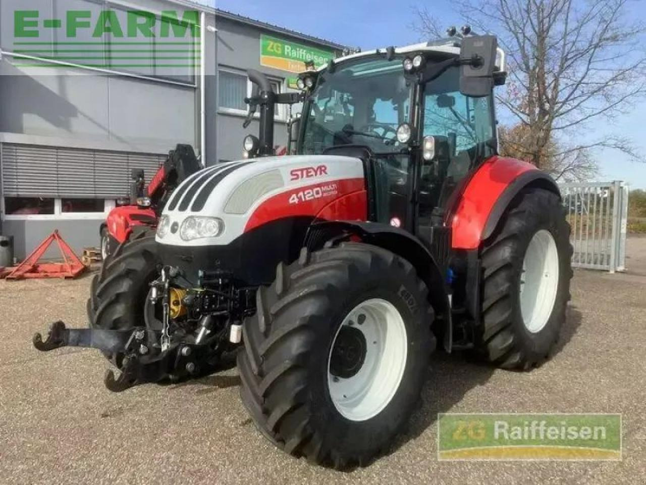 Steyr 4120 multi - Tractor: foto 1 Steyr 4120 multi - Tractor: foto 1