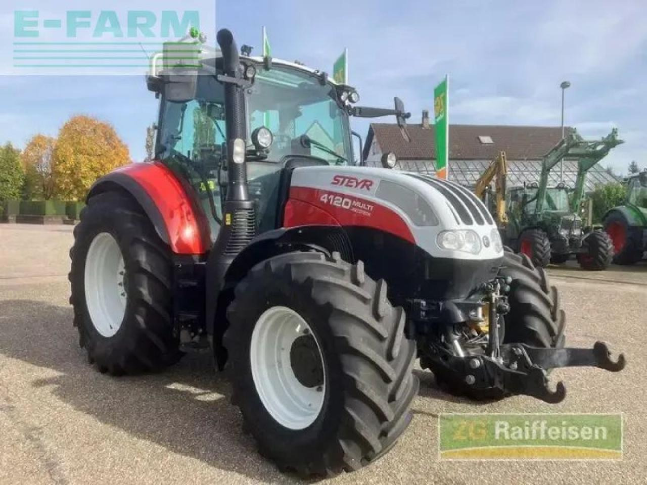 Steyr 4120 multi - Tractor: foto 3 Steyr 4120 multi - Tractor: foto 3