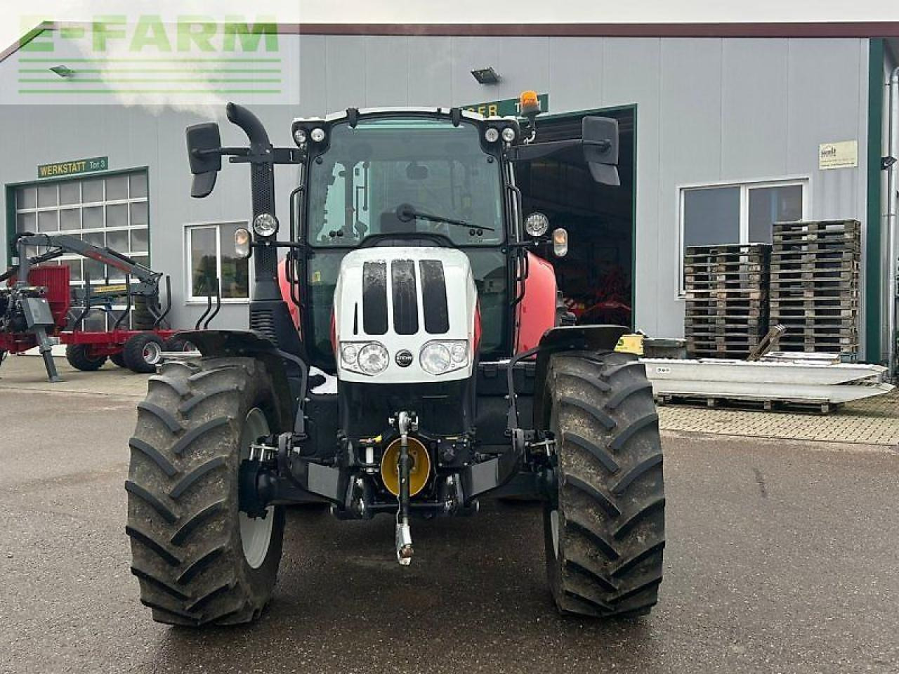 Steyr 4120 multi - Tractor: foto 2 Steyr 4120 multi - Tractor: foto 2