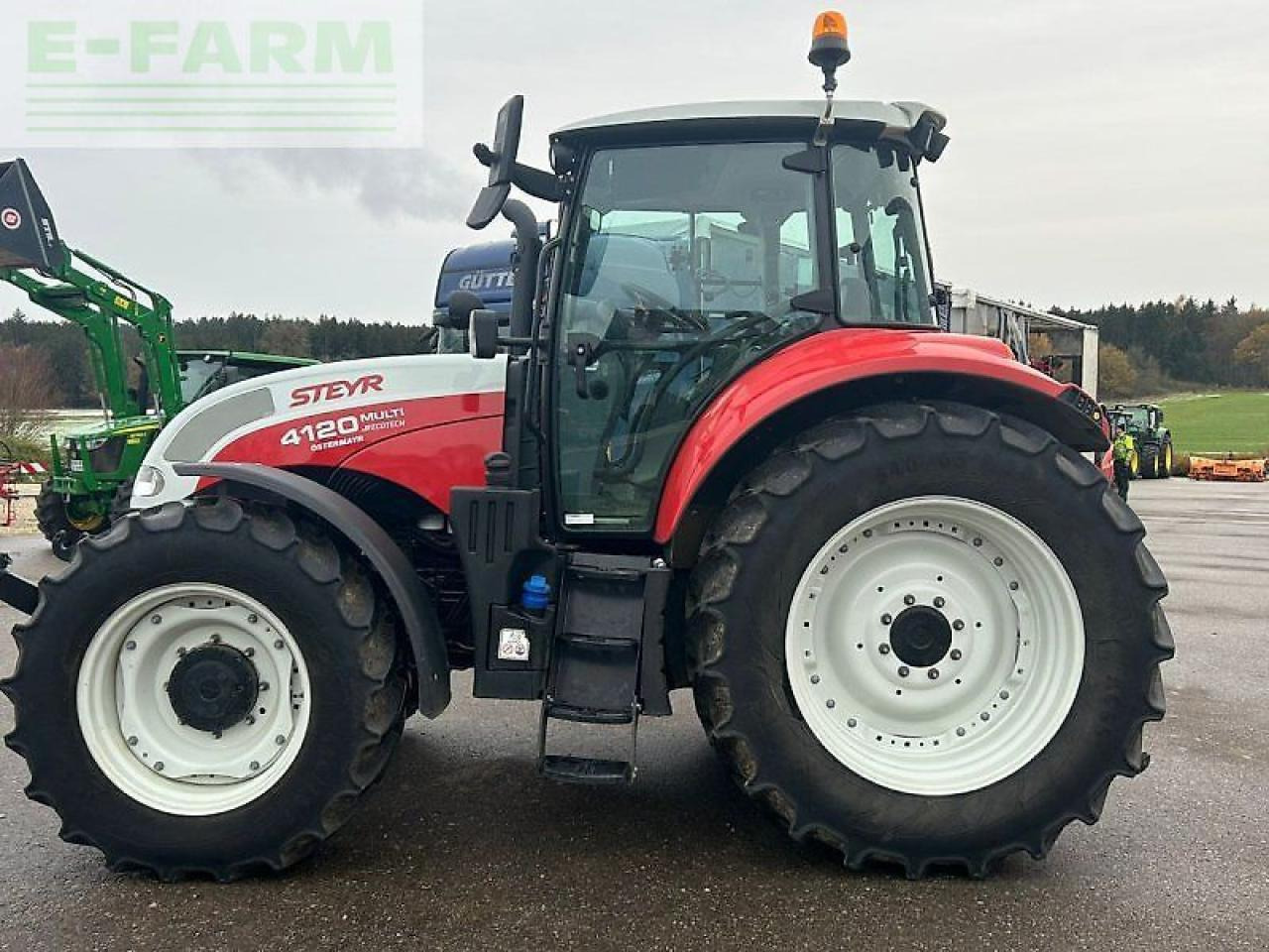 Tractor Steyr 4120 multi ecotech: foto 6