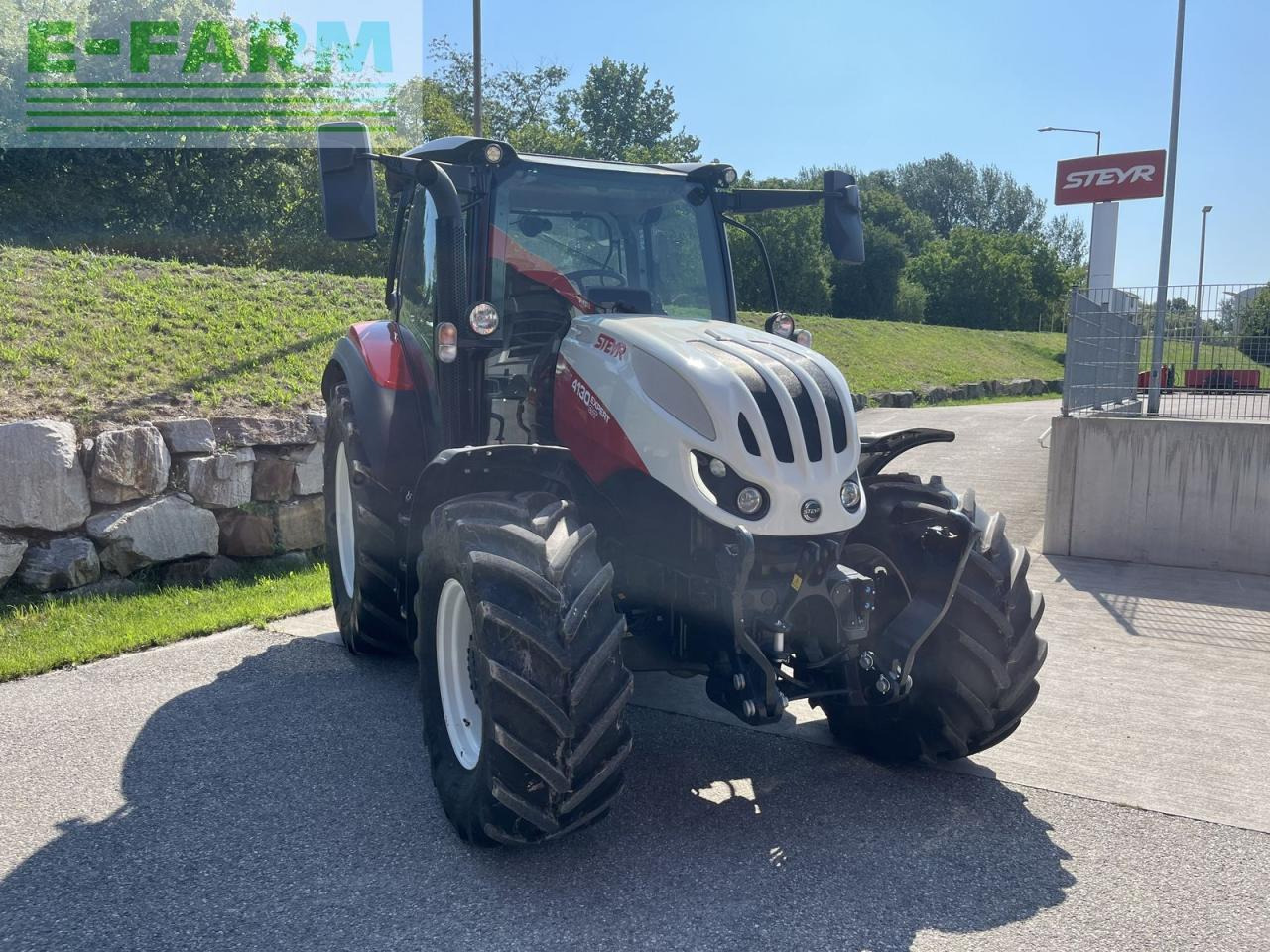Steyr 4130 expert cvt CVT - Tractor: foto 3 Steyr 4130 expert cvt CVT - Tractor: foto 3