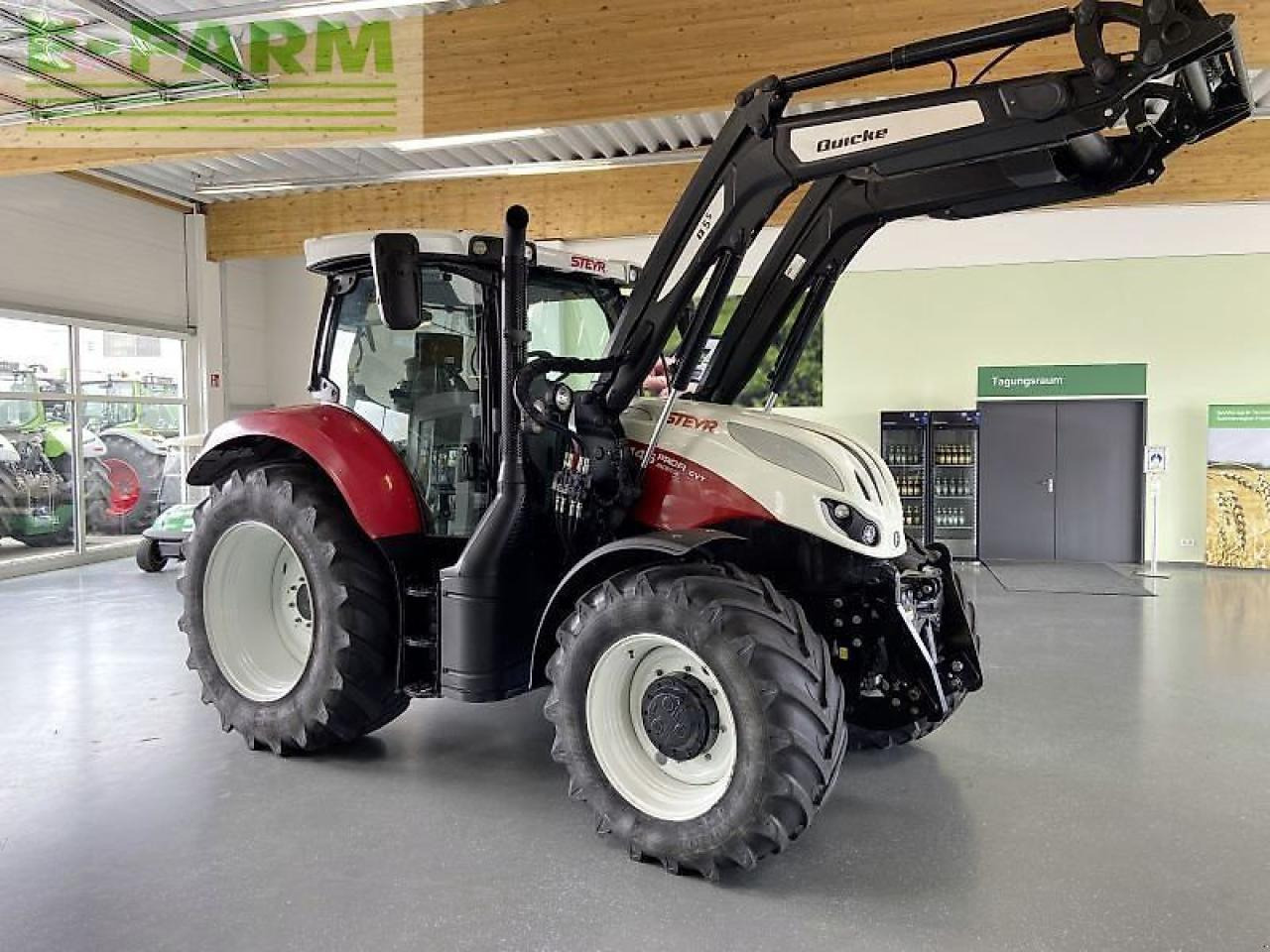Steyr 4145 profi cvt CVT - Tractor: foto 1 Steyr 4145 profi cvt CVT - Tractor: foto 1