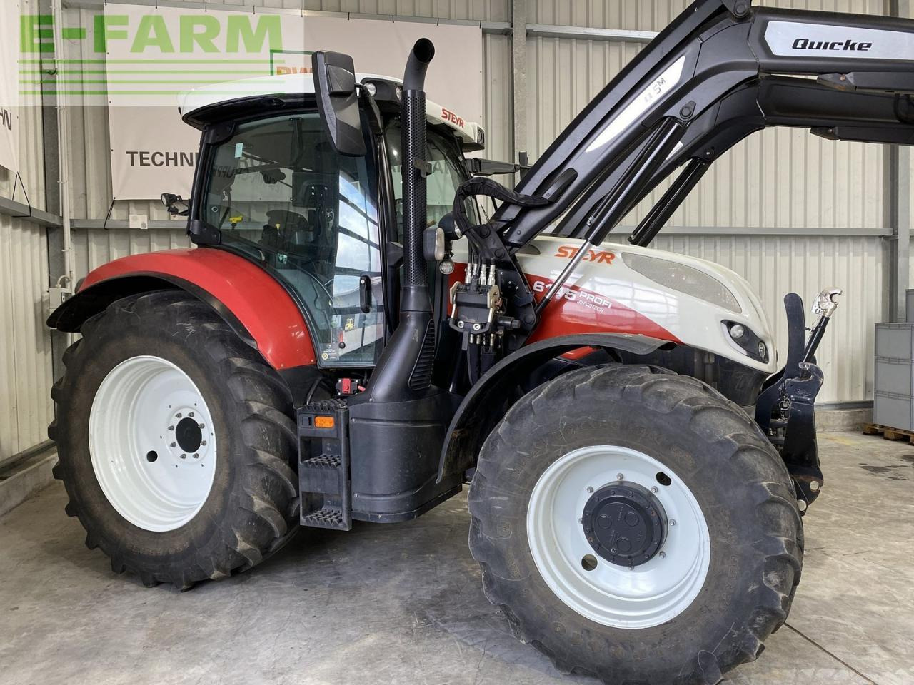 Steyr 6145 profi - Tractor: foto 2 Steyr 6145 profi - Tractor: foto 2