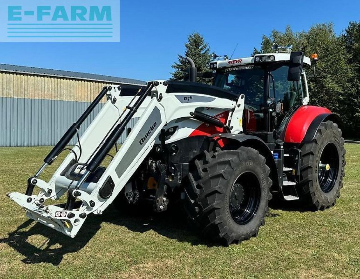 Steyr 6185 absolut cvt CVT - Tractor: foto 1 Steyr 6185 absolut cvt CVT - Tractor: foto 1