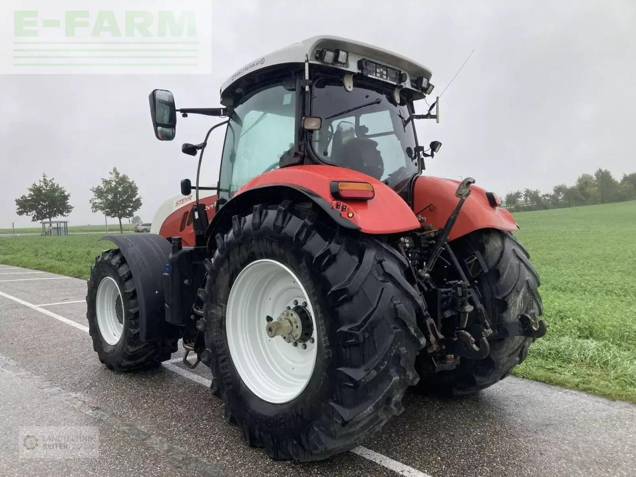 Steyr 6185 cvt profi - Tractor: foto 5 Steyr 6185 cvt profi - Tractor: foto 5