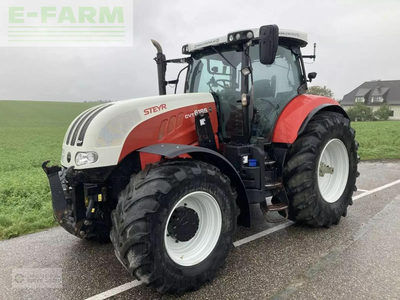 Steyr 6185 cvt profi - Tractor: foto 1 Steyr 6185 cvt profi - Tractor: foto 1