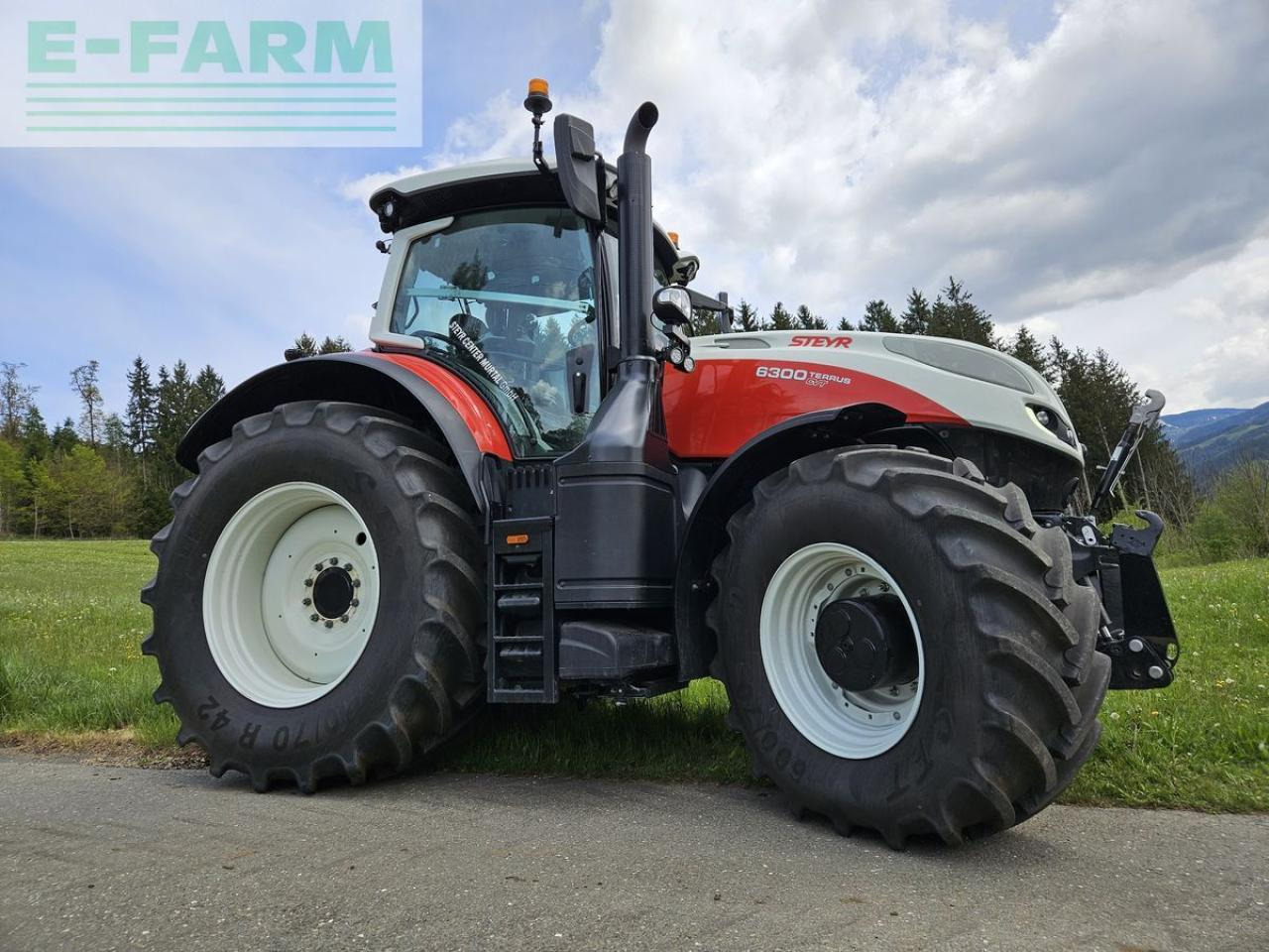Steyr 6300 terrus cvt (stage v) CVT - Tractor: foto 1 Steyr 6300 terrus cvt (stage v) CVT - Tractor: foto 1