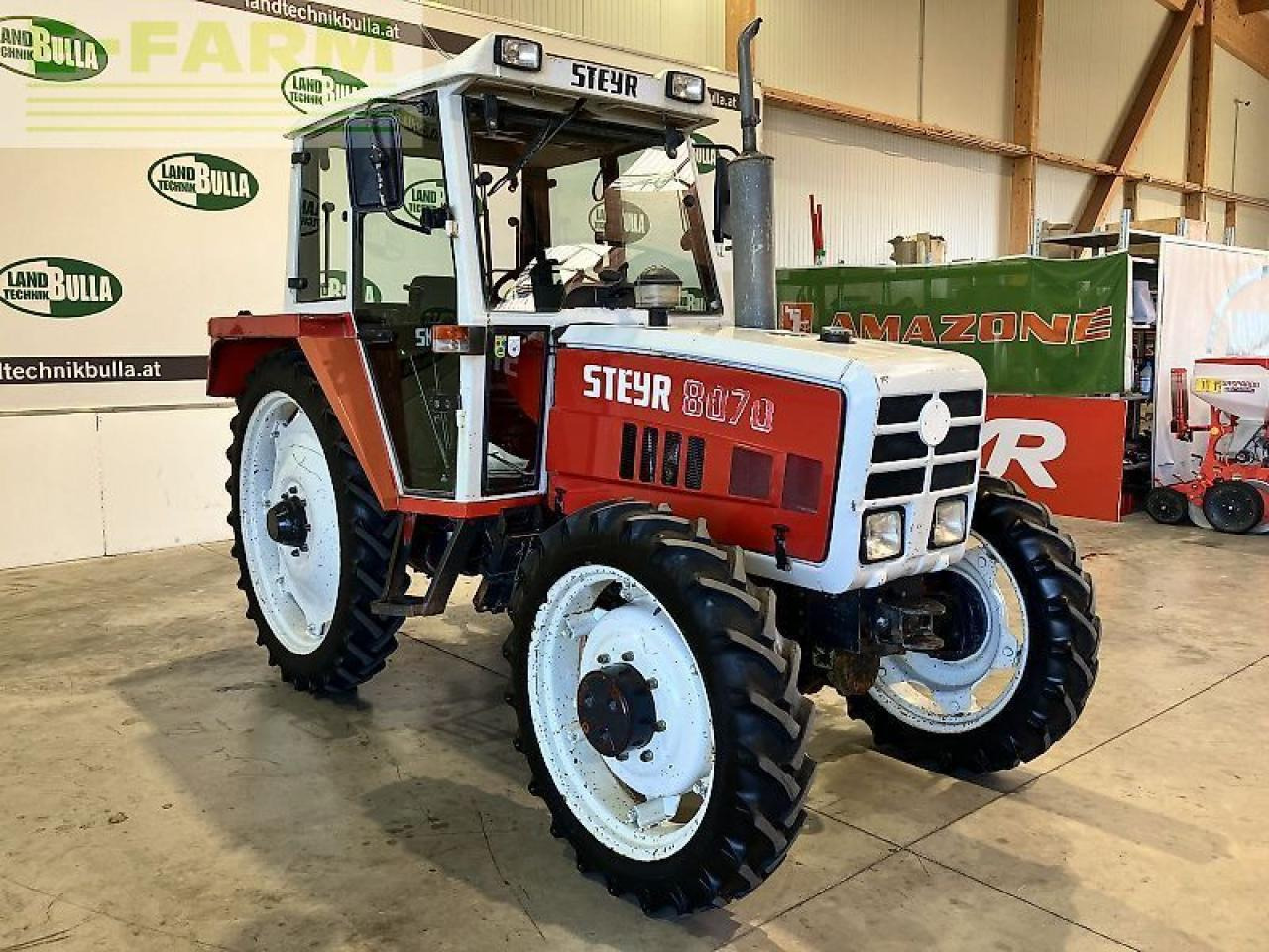 Steyr 8070 a sk 2 (kk) - Tractor: foto 2 Steyr 8070 a sk 2 (kk) - Tractor: foto 2