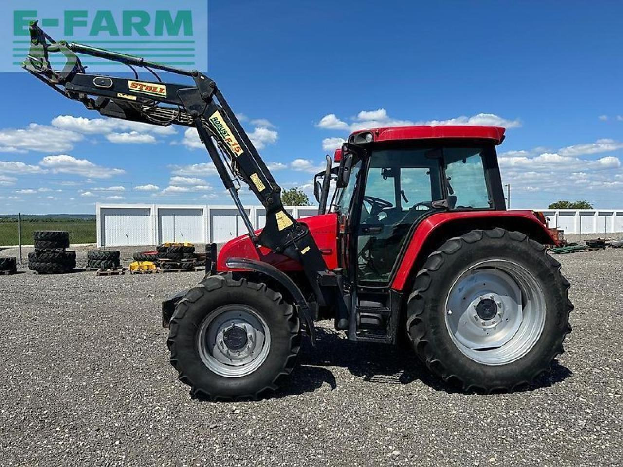 Steyr 9080m mit stoll frontlader - Tractor: foto 1 Steyr 9080m mit stoll frontlader - Tractor: foto 1