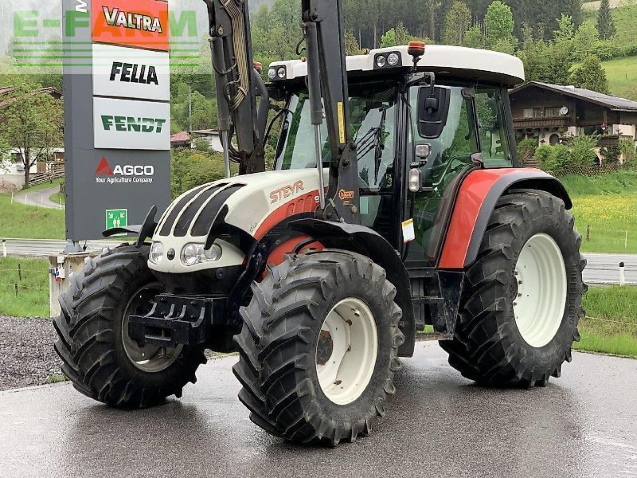 Steyr 9105 mt + hauer fl - Tractor: foto 2 Steyr 9105 mt + hauer fl - Tractor: foto 2