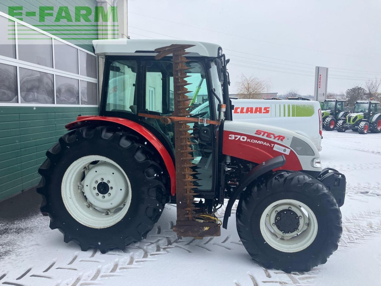 Steyr kompakt 370 a basis - Tractor: foto 4 Steyr kompakt 370 a basis - Tractor: foto 4