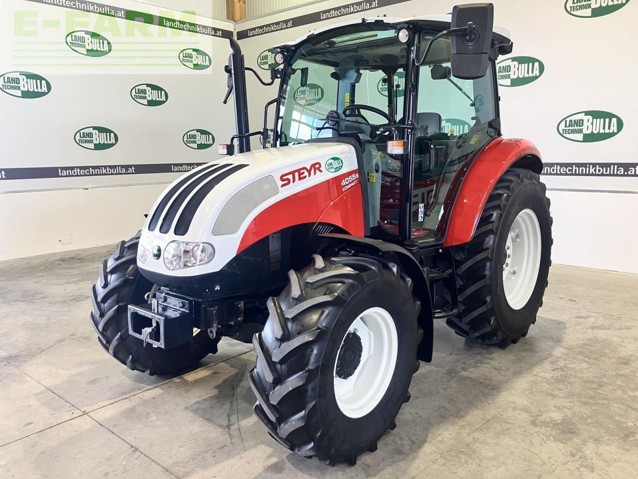 Steyr kompakt 4055 s komfort S - Tractor: foto 1 Steyr kompakt 4055 s komfort S - Tractor: foto 1