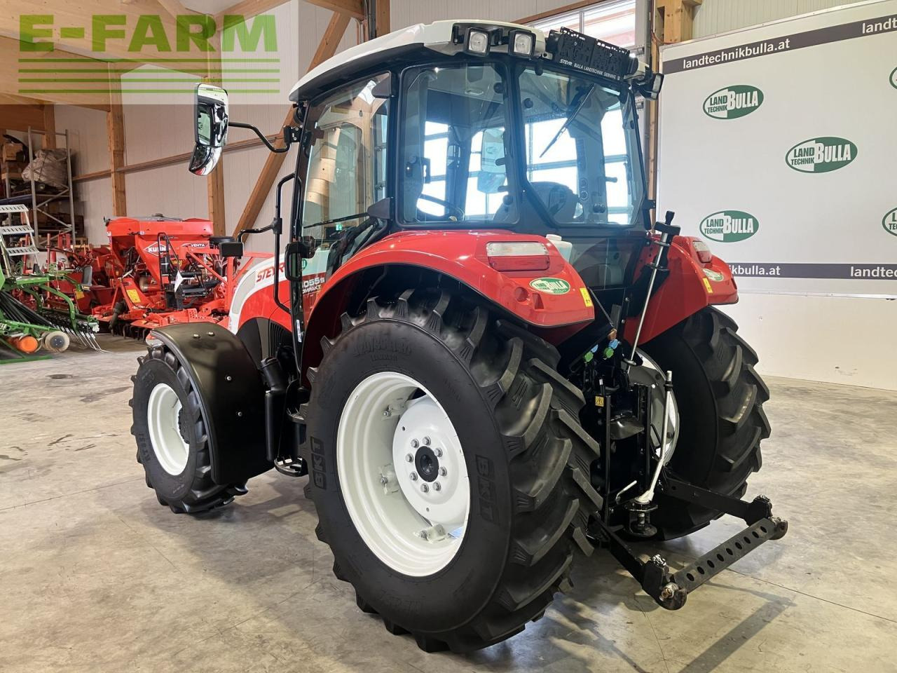 Steyr kompakt 4055 s komfort S - Tractor: foto 4 Steyr kompakt 4055 s komfort S - Tractor: foto 4
