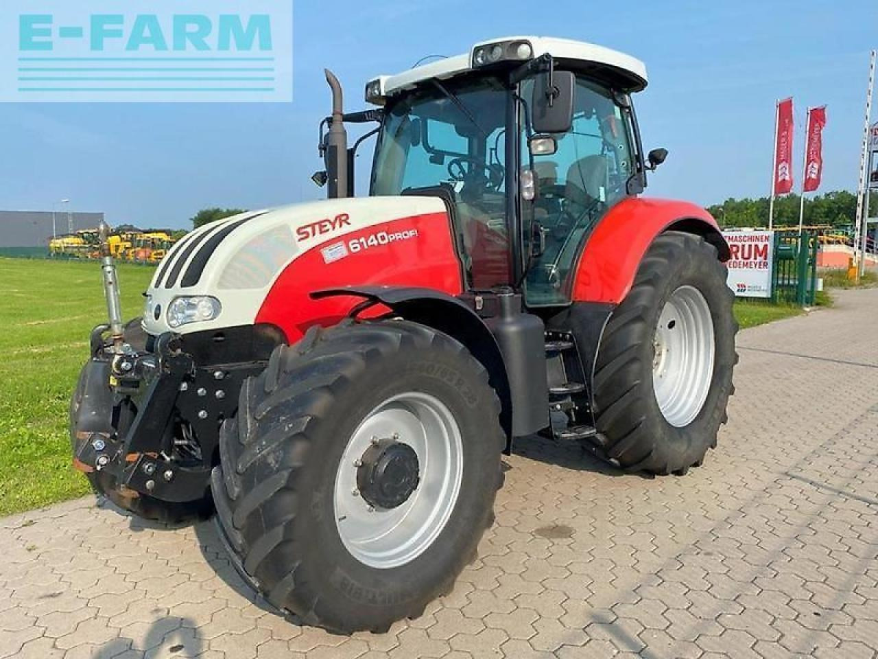 Steyr profi 6140 - Tractor: foto 1 Steyr profi 6140 - Tractor: foto 1