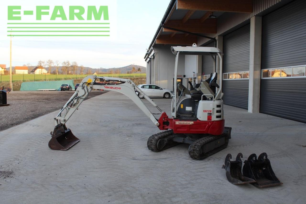 Takeuchi takeuchi tb 217 r minibagger - bagger - Miniexcavadora: foto 3 Takeuchi takeuchi tb 217 r minibagger - bagger - Miniexcavadora: foto 3