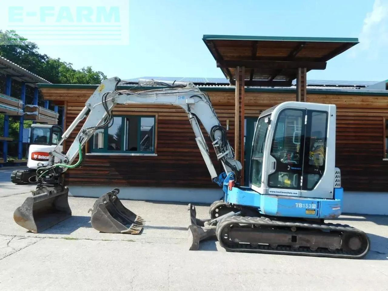 Takeuchi tb 153fr ( 5.650kg ) rototilt +ähnlich powertilt - Miniexcavadora: foto 1 Takeuchi tb 153fr ( 5.650kg ) rototilt +ähnlich powertilt - Miniexcavadora: foto 1