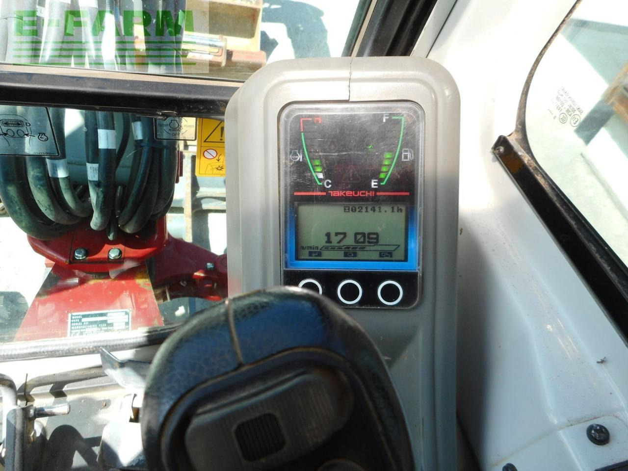Miniexcavadora Takeuchi tb 225 mit powertilt + 3 löffel ( 2.400 kg ): foto 9