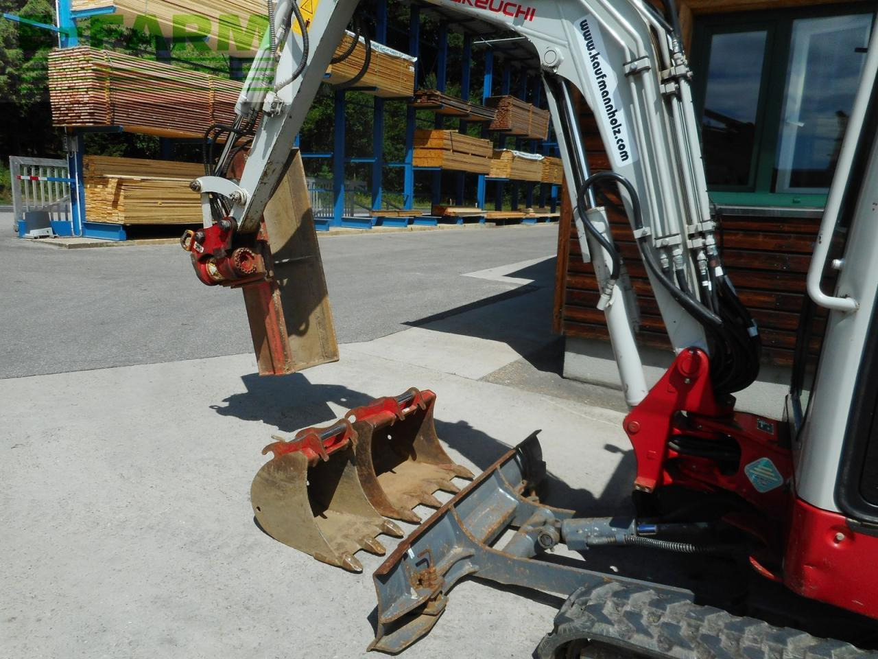 Miniexcavadora Takeuchi tb 225 mit powertilt + 3 löffel ( 2.400 kg ): foto 11