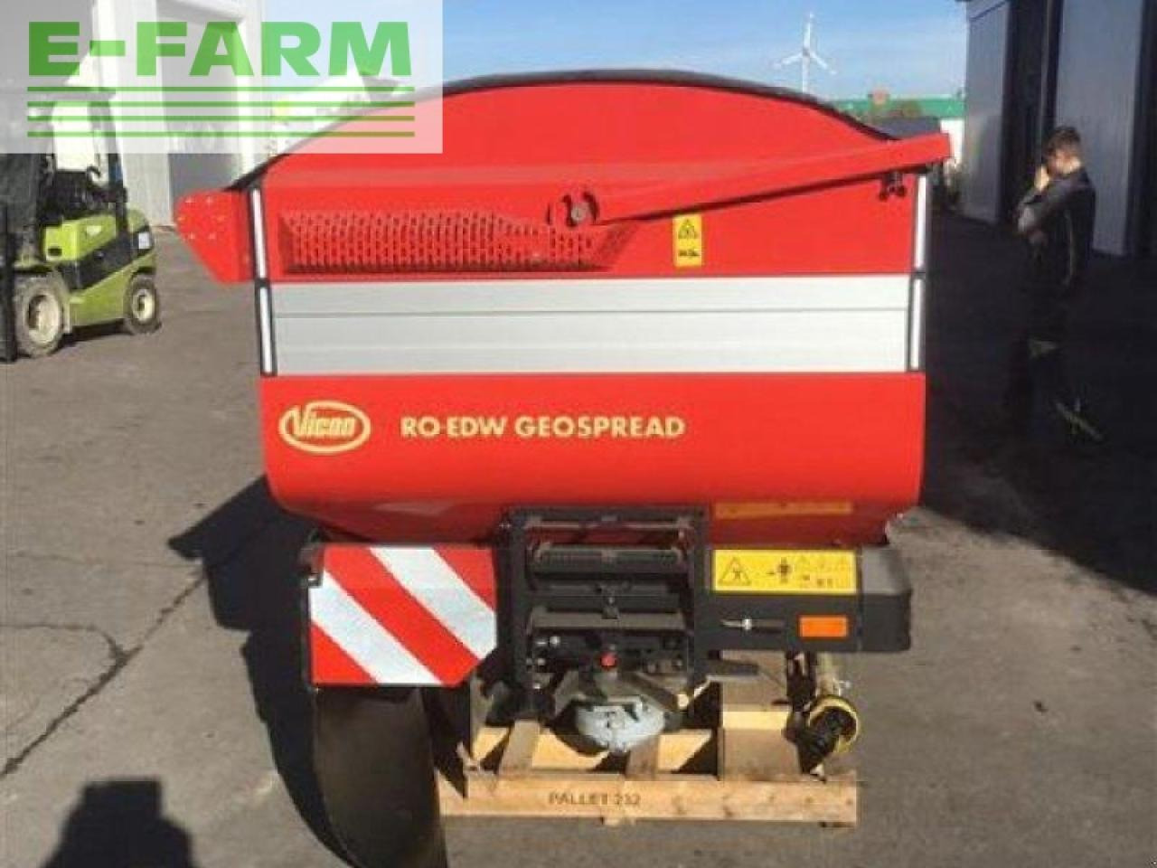 Vicon ro-edw 3225 geospread - Esparcidor de fertilizantes: foto 3 Vicon ro-edw 3225 geospread - Esparcidor de fertilizantes: foto 3
