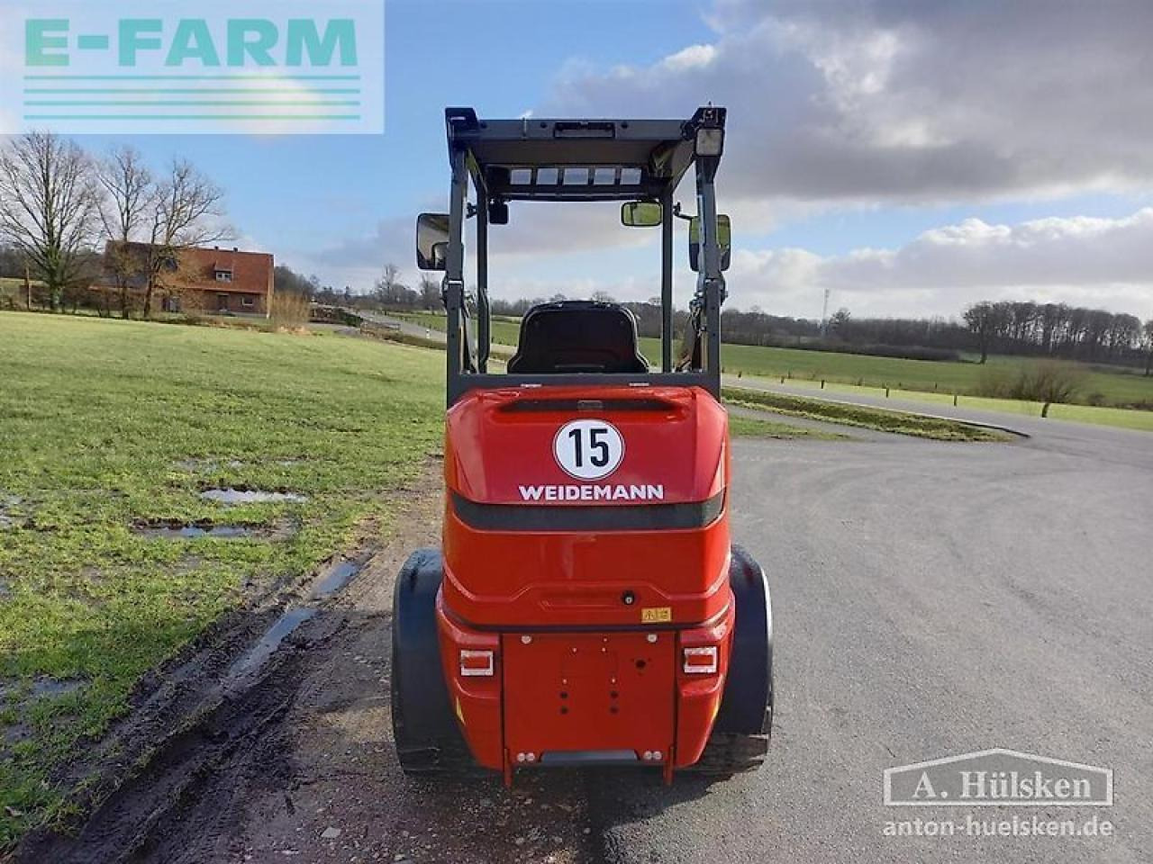 Weidemann 1190e elektro - Miniexcavadora: foto 4 Weidemann 1190e elektro - Miniexcavadora: foto 4