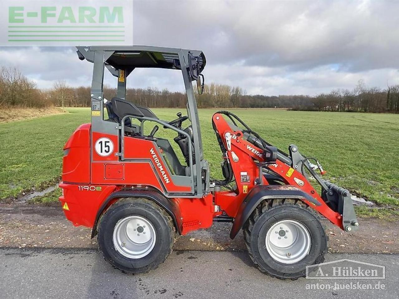 Weidemann 1190e elektro - Miniexcavadora: foto 5 Weidemann 1190e elektro - Miniexcavadora: foto 5