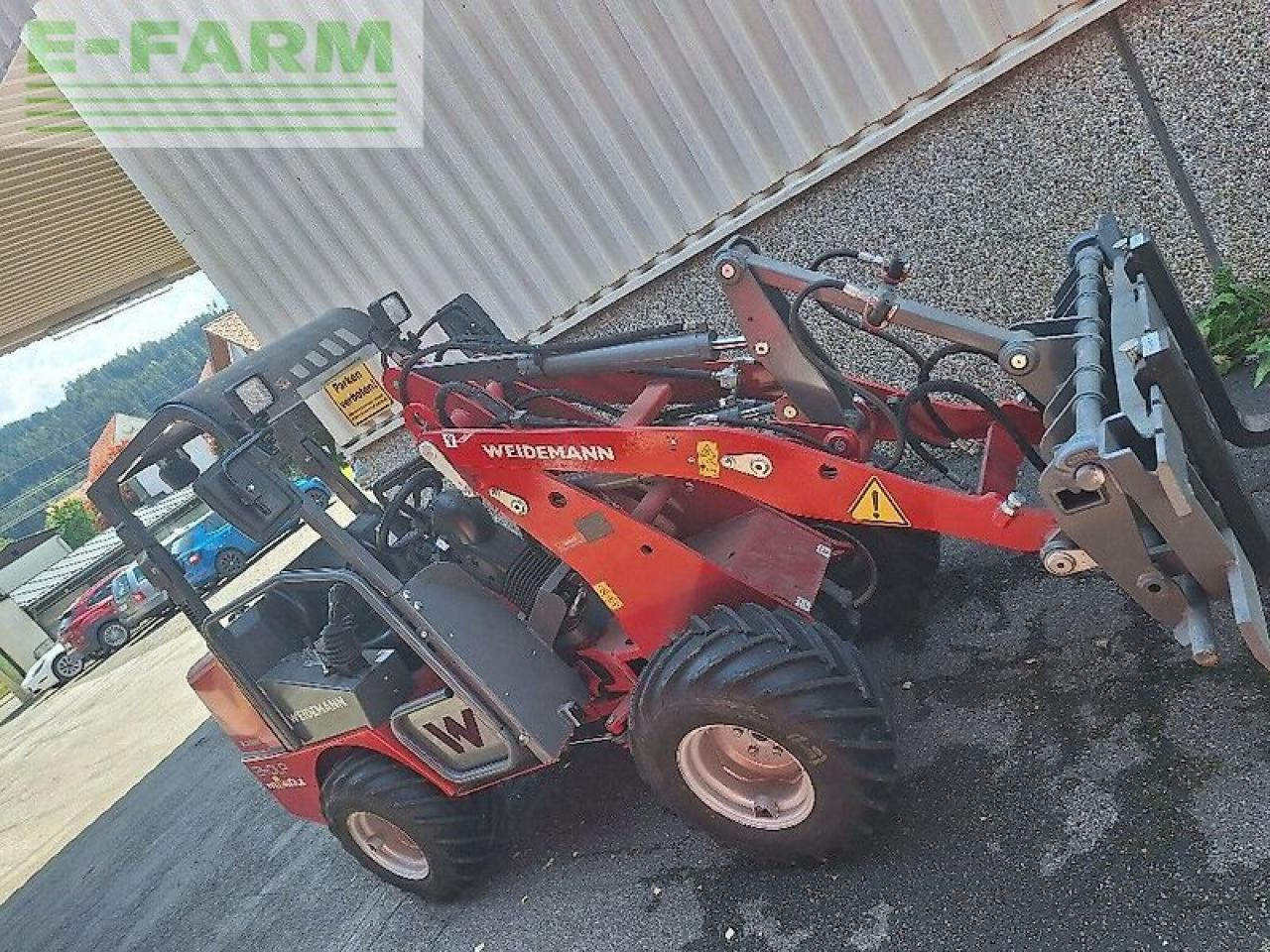 Weidemann 1240 lp - Miniexcavadora: foto 1 Weidemann 1240 lp - Miniexcavadora: foto 1