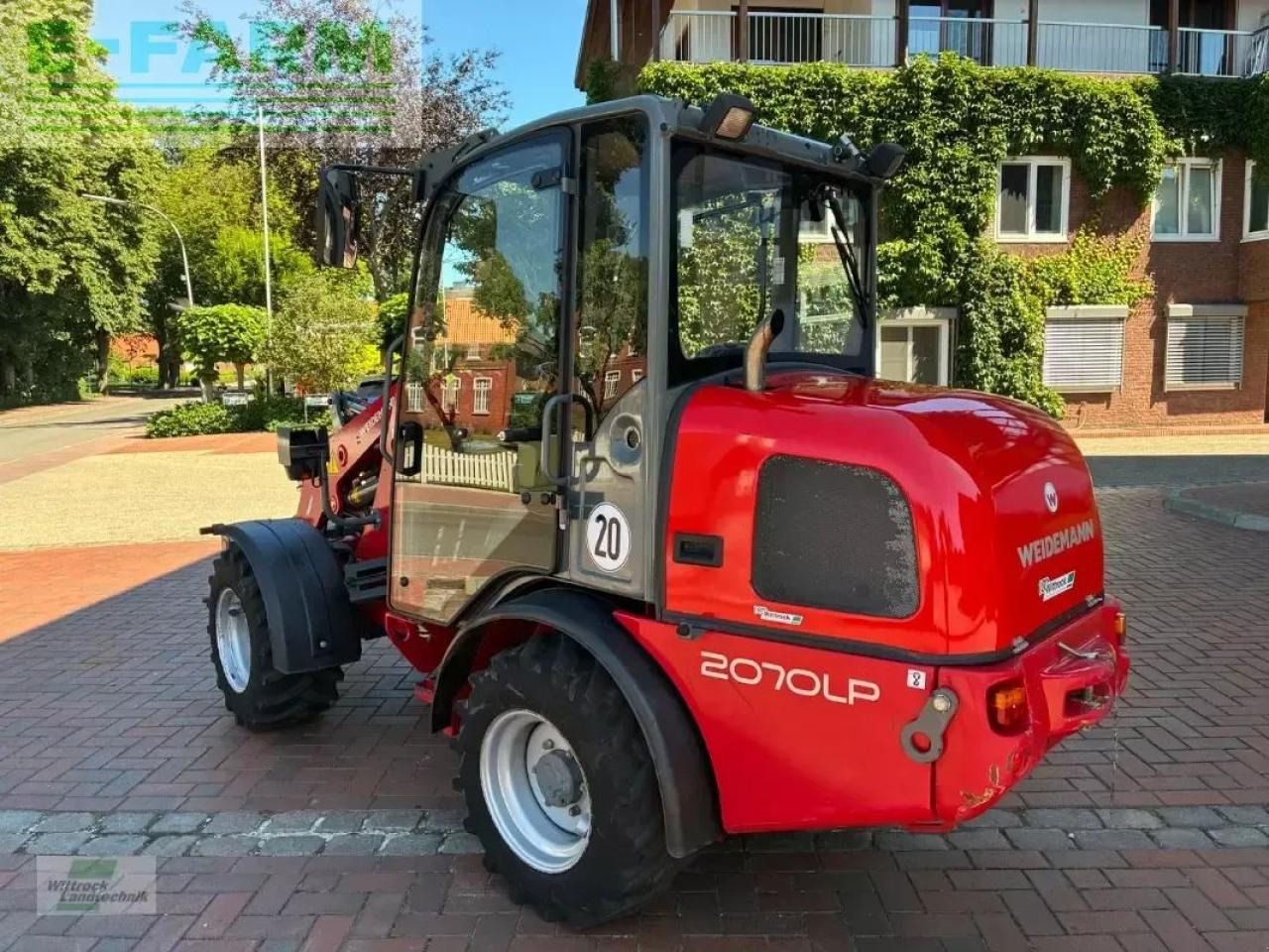 Weidemann 2070 cx lp - Cargadora de ruedas: foto 5 Weidemann 2070 cx lp - Cargadora de ruedas: foto 5